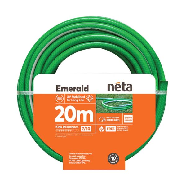 Emerald Garden Hose 12mm (½") 20 metre