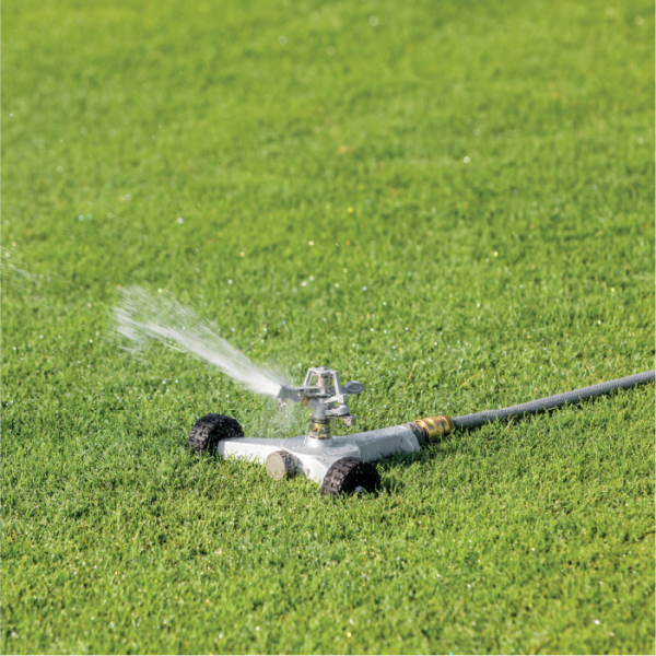 Impulse Sprinkler on Metal Sled with Wheels - Image 2