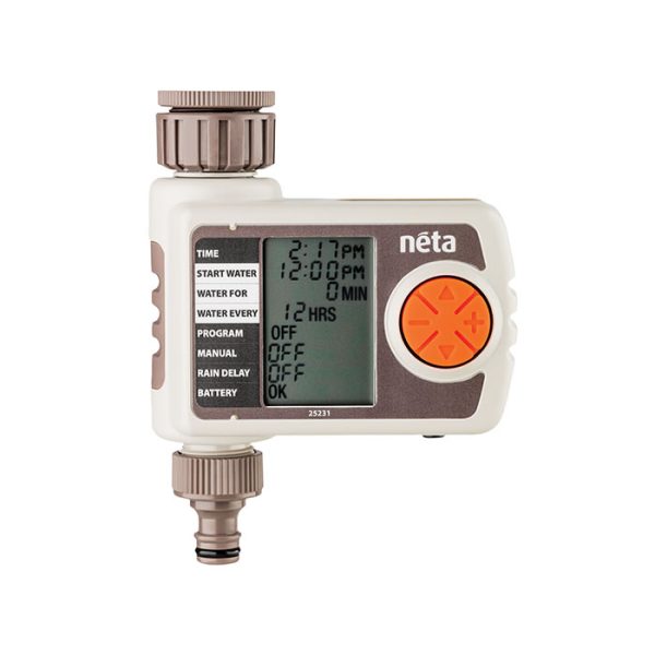 Timer Tap Electronic One Zone PL 12mm