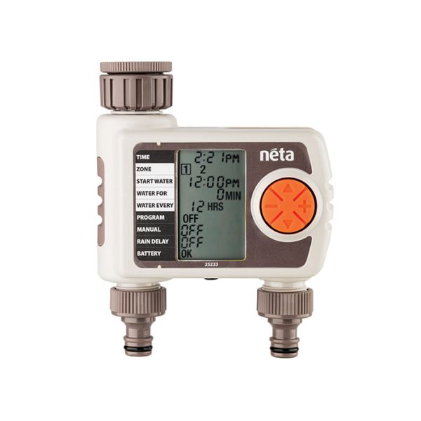 Timer Tap Electronic Two Zone PL 12mm H